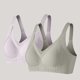 thumbnail image 2 of Mujeres Color Sólido Cuatro Filas Ajustable Inalámbrico Sujetador Levantamiento Reunión Diseño Plegable Comodidad Uso Diario, Ropa Interior Y Sujetadores de las Mujeres, 2 of 9
