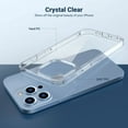 thumbnail image 4 of ULAK Clear Case for iPhone 13 Pro, Slim Anti-Yellowing Shockproof Protective Phone Case for Apple iPhone 13 Pro 6.1 2021, Crystal Clear, 4 of 10