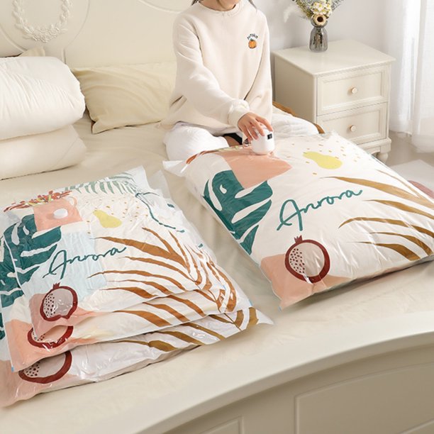 Bolsas de Compresión Al Vacío onlyliua para Edredones y Ropa Gruesa
