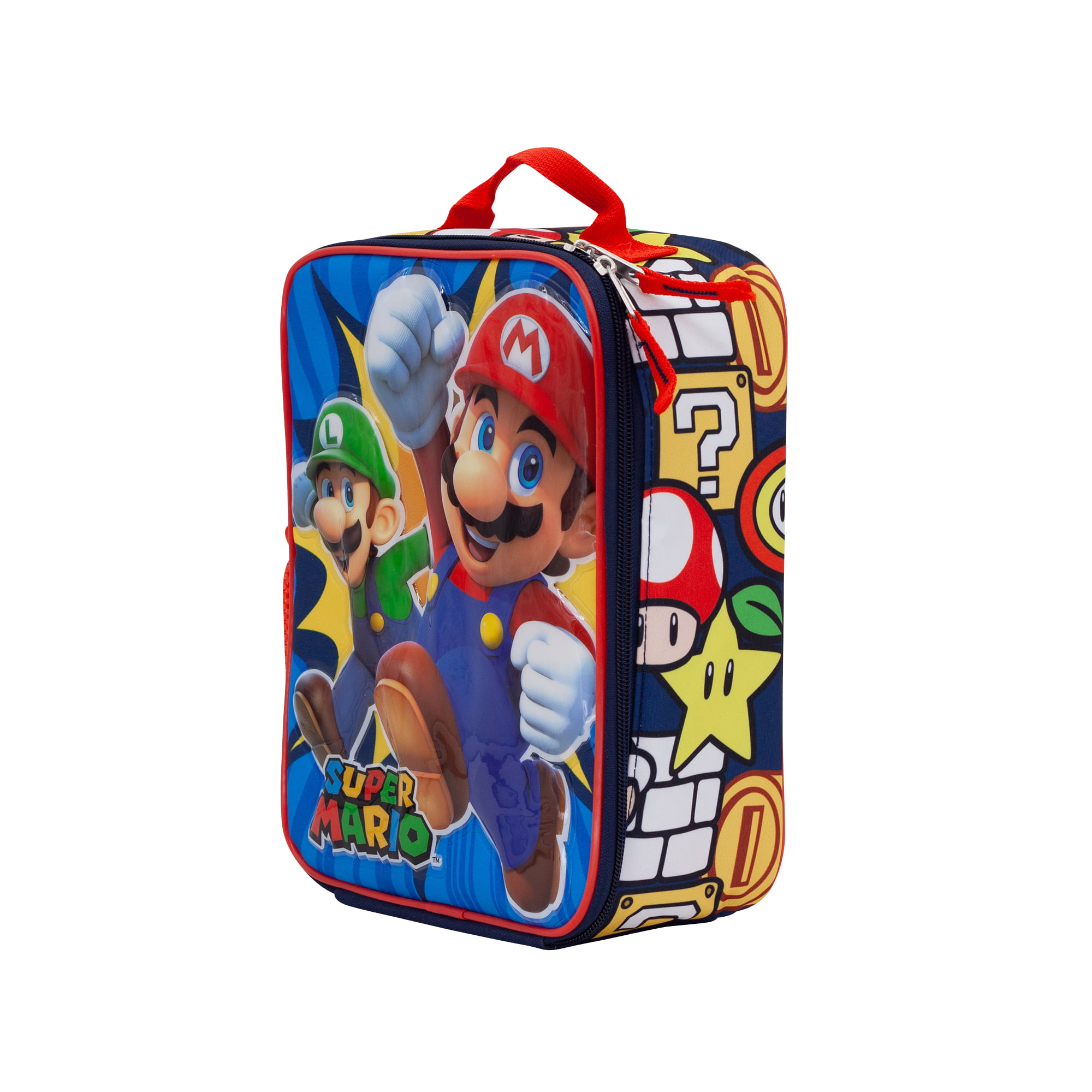 Super Mario Nintendo lunch kit lunch box BPA Free insulated NEW