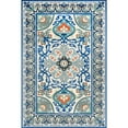 thumbnail image 6 of nuLOOM Floral Leda Area Rug, 8' x 10', Leda Blue, 6 of 9