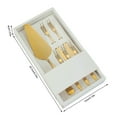 thumbnail image 3 of Cuchillo para Pastel de Acero Inoxidable, Juego de Tenedores Ergonómicos, Acabado Pulido Espejo, Presentación Elegante de Postres, Perfecto para Fiestas, Hora Del Té, Cuchillo de 22,3 X 1,8, 3 of 6