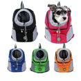 thumbnail image 1 of Comfortable Dog Cat Carrier Backpack, Puppy Pet Front Shoulder Pack Bag with Breathable Head Out Design and Padded Shoulder for Hiking Outdoor Travel, 1 of 13