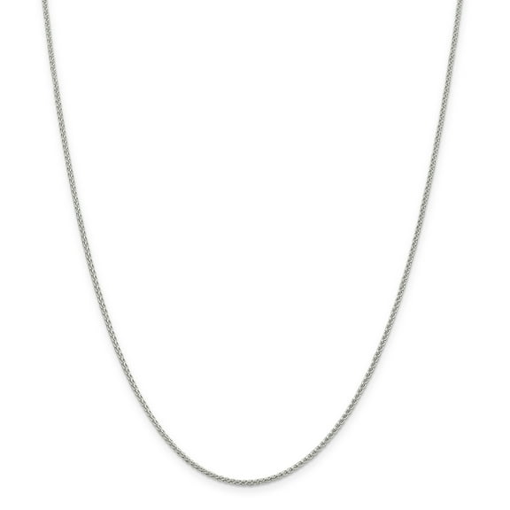 Primal Silver Sterling Silver 1.50mm Round Spiga Chain