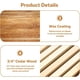 thumbnail image 4 of QinaQin Kit de colmena de 10 cuadros con cajas recubiertas de cera de abeja, incluye 2 cajas profundas y 1 alza media con bastidores, 4 of 8