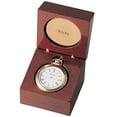 thumbnail image 1 of Bulova B2662 Ashton Pocket Watch, Gold-Tone Finish/Mahogany Stain Box, 1 of 5