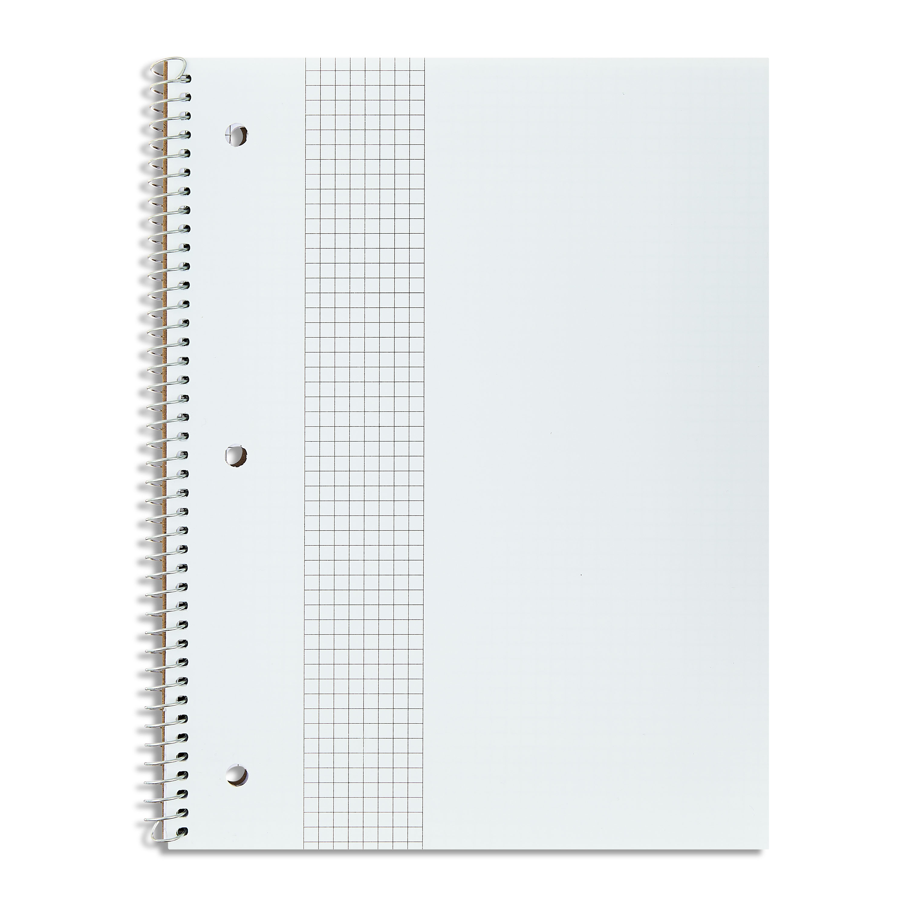Cuaderno Pen+Gear de 1 Materia, Rayado Cuadriculado, 8.5"x 10.5", Cubierta de Poli, 80 Hojas 2
