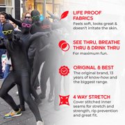 Morphsuits Adult Unisex Black Full Body Spandex Zentai Halloween Costume