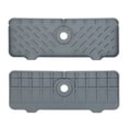 thumbnail image 2 of Huayishang Drain Rack Silicone Faucet Mat For Kitchen Sink Splash Guard Bathroom Faucet Water Catcher Mat Sink Draining Pad Behind Faucet Drip Protector Splash Countertop Drying, 2 of 9