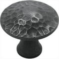 thumbnail image 1 of 1.25 In. Craftsman Black Iron Cabinet Knob, 1 of 1