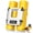 Yellow, variant on USCAMEL 8x21 Binoculars for Adults Kids, Portable Mini Binoculars for Birding, Camping, Climbing, Compact Binoculars with Storage Bag, Purple