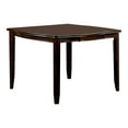 thumbnail image 2 of Furniture of America Ellenwood Espresso Wood 9-Piece Counter Height Dining Set, 2 of 5