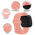 thumbnail image 2 of Breathable Silicone Sweatproof Sports Strap With Perforated Design Designed For Versa 3 And Sense Models Womens Dive Watch with Leather Bands Digital Mens Watch Wheel for Men Watch for Women, 2 of 4