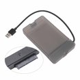 thumbnail image 3 of Hard USB3.0 2.5 Inch  Hard Drive Enclosure 5Gbps Clear External Hard Drive Case For 7-9.5mm 2.5 Inch  SSD HDD, 3 of 8
