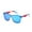 Sherbert, variant on "The Prime Time" Trendy Sport Sunglasses for Men & Women – Lightweight One-Piece Lens, UV Protection, Stylish Fit