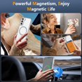 thumbnail image 3 of Funda Hensinple para Galaxy S22 de 6.1 pulgadas, MagSafe, a prueba de golpes, gris, 3 of 8