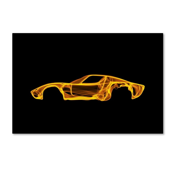 Trademark Fine Art 'Lamborghini Miura' Canvas Art by Octavian Mielu