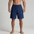 thumbnail image 5 of Aimik Contrast Pocket Shorts for Men Drawstring Closure Slim Fit Mens Athletic Shorts Summer Lightweight Fashion Shorts for Gym, 5 of 6