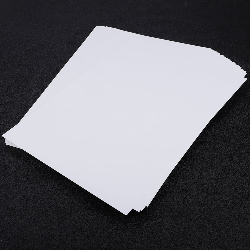 LYUMO 50 Sheets White Blank Paper DIY Hand Printed Multipurpose Use A4, A4 Paper,White Paper