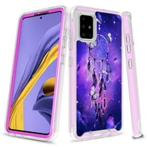 Samsung Galaxy A51 Case, KAESAR Graphic Design Shockproof Impact Resistant Protective Full-Body Rugged Clear Hybrid Bumper Case for Samsung Galaxy A51 (Dream Catcher)