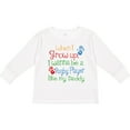 thumbnail image 3 of Inktastic Rugby Player Like Daddy Boys or Girls Long Sleeve Toddler T-Shirt, 3 of 5