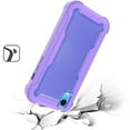 thumbnail image 2 of For iPhone XR Sturdy Think 3in1 Tough Hybrid - Purple, 2 of 3