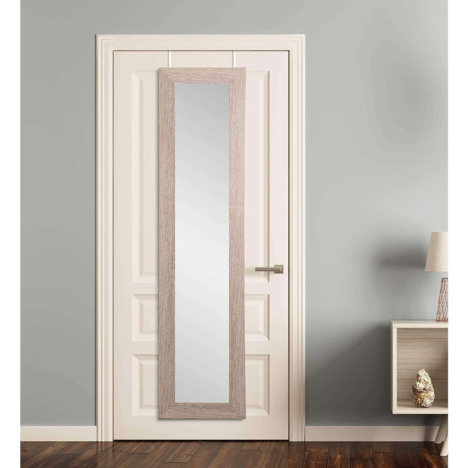 BrandtWorks Farmhouse Over the Door Full Length Mirror 21.5W x 71H in