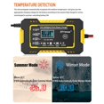 thumbnail image 3 of Cargador Inteligente Totalmente AutomáTico de 12 V, Cargador de BateríA PortáTil de Alta Potencia 6A para Coche y Motocicleta, para Carga de BateríA, Enchufe de la UE, 3 of 5