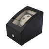 Automatic Rotation 2+3 Watch Winder Case Display Box Storage Holder Organizer