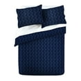 thumbnail image 3 of Springmaid Navy Quilt Set, Solid Colours Easy Care!, 3 of 3