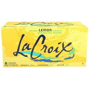 Lacroix Natural Lemon Sparkling Water, 12 Fluid Ounce - 8 Count Per Pack -- 3 Packs Per Case