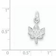 thumbnail image 2 of Sterling Silver Maple Leaf Charm QC1015 (17mm x 11mm), 2 of 3