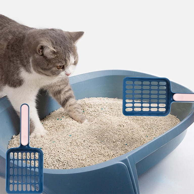 Cat Litter Scoop, Litter Scoop, Kitty Litter Scooper for Pine Pellets,  Durable Plastic Litter Sifter Scoop - Designed for Easy Sifting -  Walmart.com