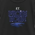 thumbnail image 2 of Girl's E.T. the Extra-Terrestrial Earth Phone Home  Graphic Tee Black X Large, 2 of 4