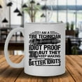 thumbnail image 2 of I Am A Tire Technician Coffee Mug, Ceramic Mug, White Tea Mug 11 oz, 2 of 3