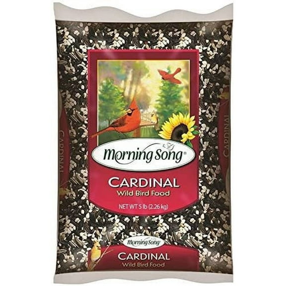 Global Harvest Foods Cardinal Bird Seed - Seeds for All Lifestages - 5 lbs Bag