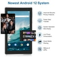 thumbnail image 5 of RUIQIAI Tablet 7 inch Android 14 Tablet, 4GB+32GB ROM(1TB Expand), Tablet for Kids, Quad-Core, 2.4G WiFi Tab（Black）, 5 of 6