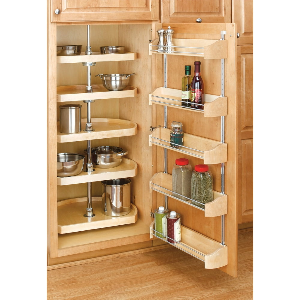 RevAShelf DShape 22Inch Lazy Susan 5Shelf Set in Natural Walmart
