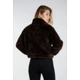 thumbnail image 2 of Forever 21 Faux Fur Jacket, Color-Brown, Size-L, 2 of 7