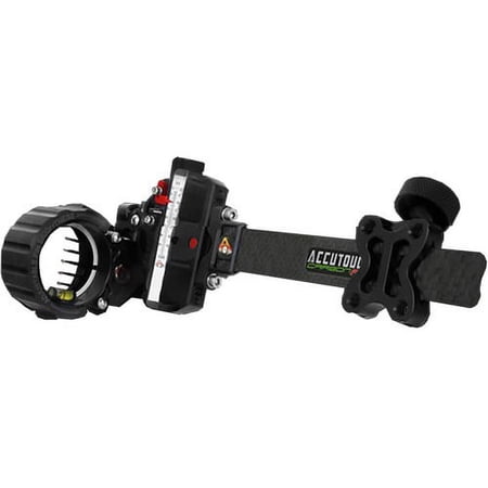 Tomorrow s Resources Unlimited Accutouch Carbon Pro Slider Sight 5 Pin .019 Black Accustat