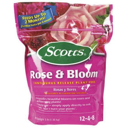 Scott Mongoose Release - Scotts 1009501 Rose & Bloom Continuous Release Plant Food 3 lbs