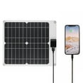 thumbnail image 4 of TFixol Portable Solar Charger Panel with 15W Power, USB & DC Outputs, Compact Design for Outdoor Use - White (Optional Black), 4 of 4