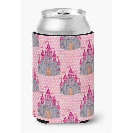 

Watercolor Princess Castle Can or Bottle Hugger