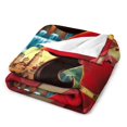 thumbnail image 4 of Manta de dibujos animados de Elena de Avalor, suave y acogedora manta de felpa esponjosa para niños, niñas y adultos jóvenes, cálida manta de franela para sala de estar, dormitorio, sofá cama de 30 x, 4 of 8