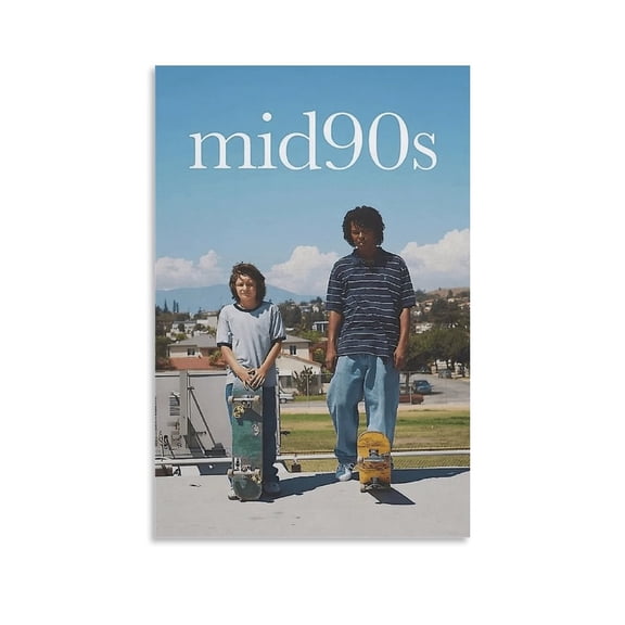 Mid 90s Movie Canvas Posters 90s Poster Wall Art for Home Office Living Room Wall Decor(12"Lx18"W Unframed)