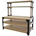 thumbnail image 3 of 2x4basics 90164MI Custom Work Bench and Shelving Storage System, Black, 3 of 4