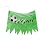 thumbnail image 3 of PTOOTP Decoraciones de cumpleaños de fútbol, suministros para fiestas, banderines con temática deportiva, juego de guirnaldas (verde), 3 of 8