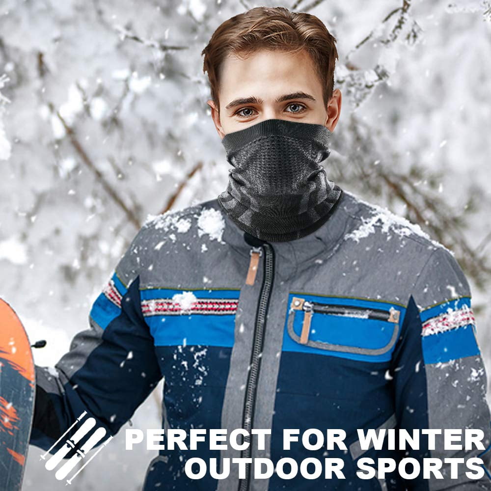 Winter Neck Warmer Gaiter Windproof Face Mask Balaclava Bandana For Ski Snowboard