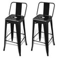 thumbnail image 2 of vidaXL Bar Stool Bar Seat Counter Height Island Stool for Pub Kitchen Steel, 2 of 10