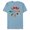 Ocean Blue, variant on Christmas Avengers Nutcrackers Wreath Heroic Holidays - Short Sleeve Blended T-Shirt for Adults - Customized-Yellow